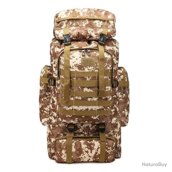 Sac � dos 70L assaut tactique 911 - Desert Digital