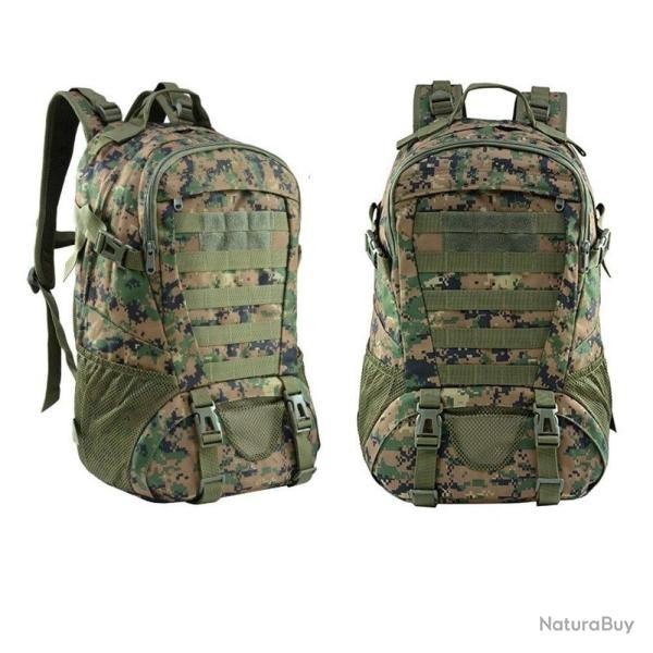 Sac � dos combat Assaut OS Molle 30L - Jungle Digital