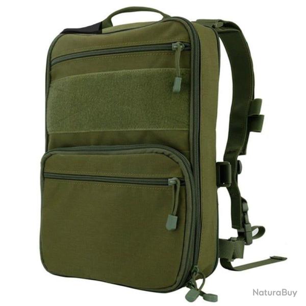 Sac � dos plat militaire Molle IDGear - Ranger green
