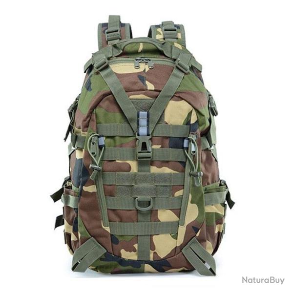 Sac � dos r�flecteur 40L NTS Tactical - Jungle Camo