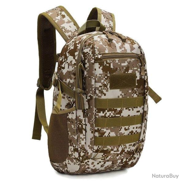 Sac � dos tactique 600D RQS Tactical - Digital Desert