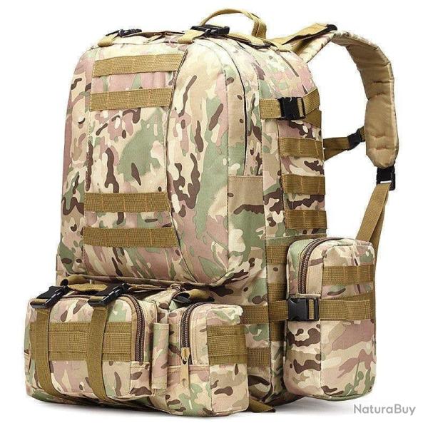 Sac � dos tactique WSB 50L 4 en 1 - Multicam / 50 - 70L