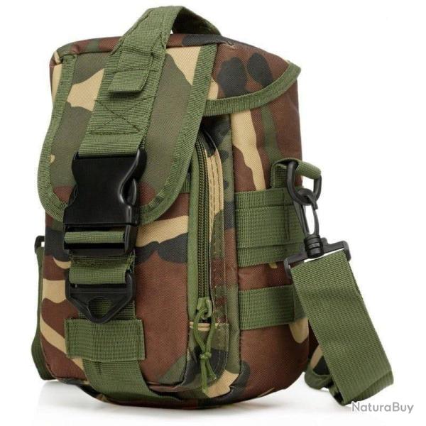 Sac bandouli�re 600D JHD Molle - Jungle