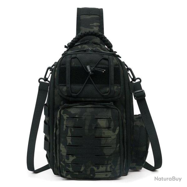 Sac bandouli�re Assault DayPack LSR KDM - Multicam noir