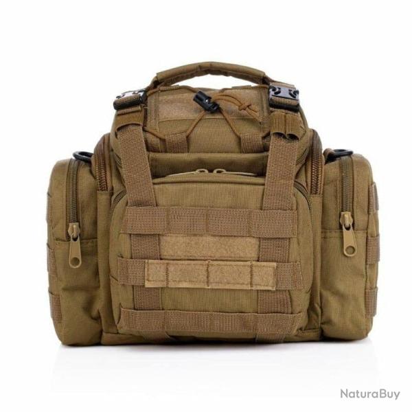 Sac bandouli�re Cherokee SPS Molle - Tan / Coyote