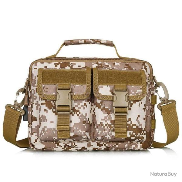 Sac bandouli�re et poign�e USB Kendom - Desert Digital