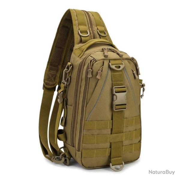 Sac bandouli�re Jungle WAR Molle - Tan / Coyote