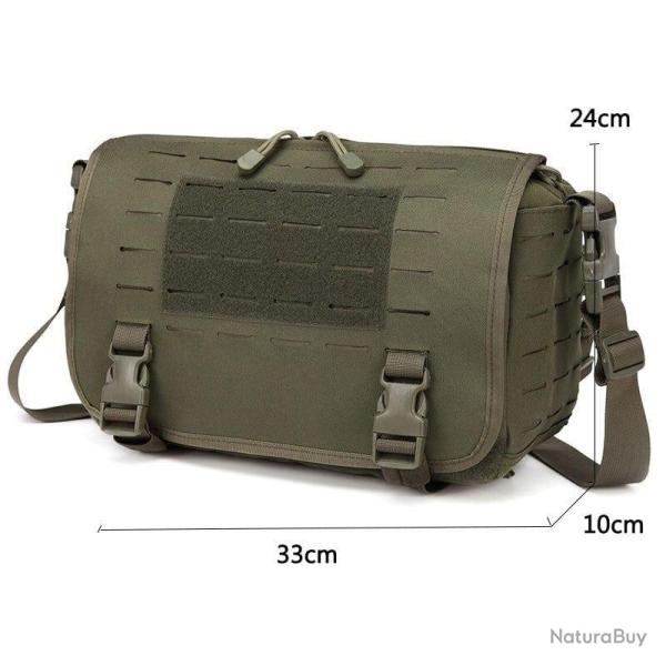 Sac bandouli�re Messanger SOE XA92A - Ranger vert