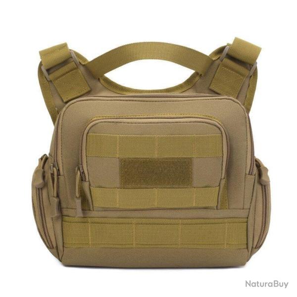 Sac bandouli�re militaire Molle VOS XA810 - Kaki