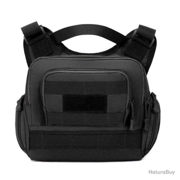 Sac bandouli�re militaire Molle VOS XA810 - Noir