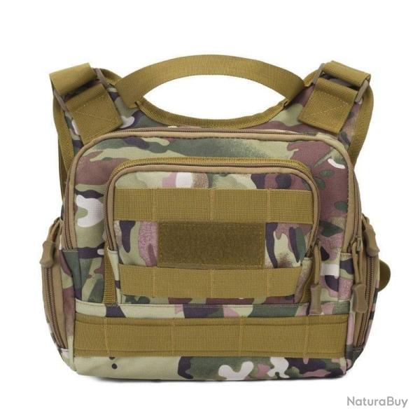 Sac bandouli�re militaire Molle VOS XA810 - Camo CP