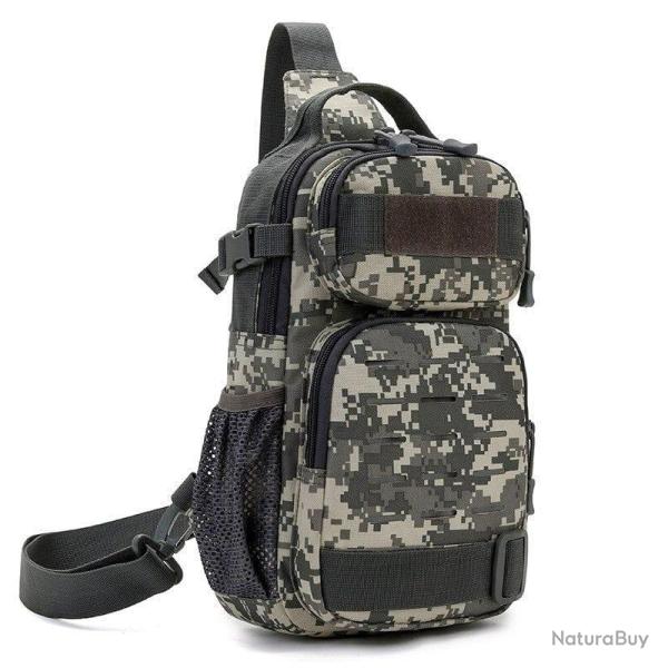 Sac bandouli�re r�fl�chissante BGS EDC 10l - Camo ACU