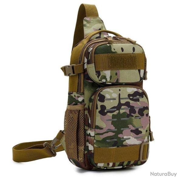 Sac bandouli�re r�fl�chissante BGS EDC 10l - Multicam