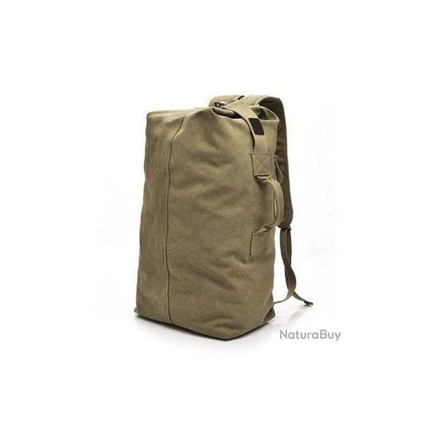 Sac bandouli�re toile US Army - Tan / 26x20x45cm