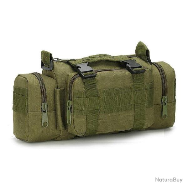 Sac bandouli�re Tribal Hawk 6L - Vert OD