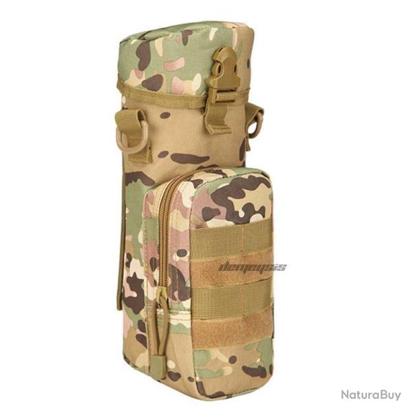 Sac bouteille Molle Battlefield VG OS - Multicam