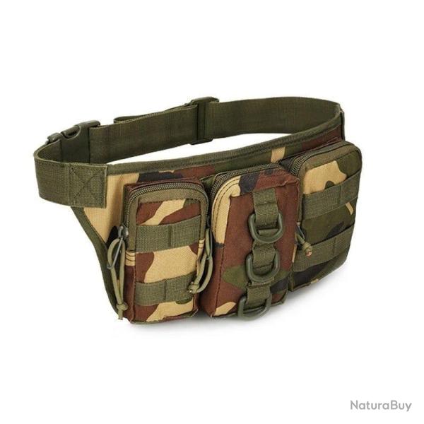 Sac de taille imperm�able JHD Multicam - Woodland