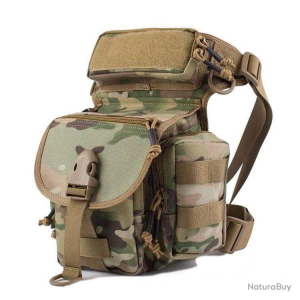 Sac de taille Molle multifonctionnel WTS - Multicam