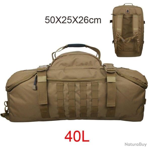 Sac de voyage Military GOS imperm�able - 40L Tan