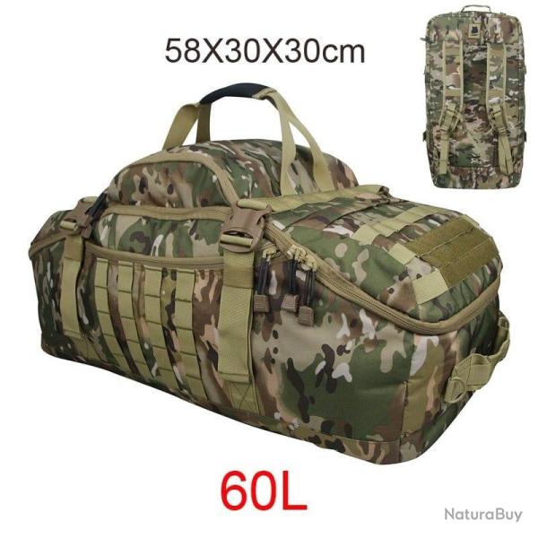 Sac de voyage Military GOS imperm�able - 60L Multicam