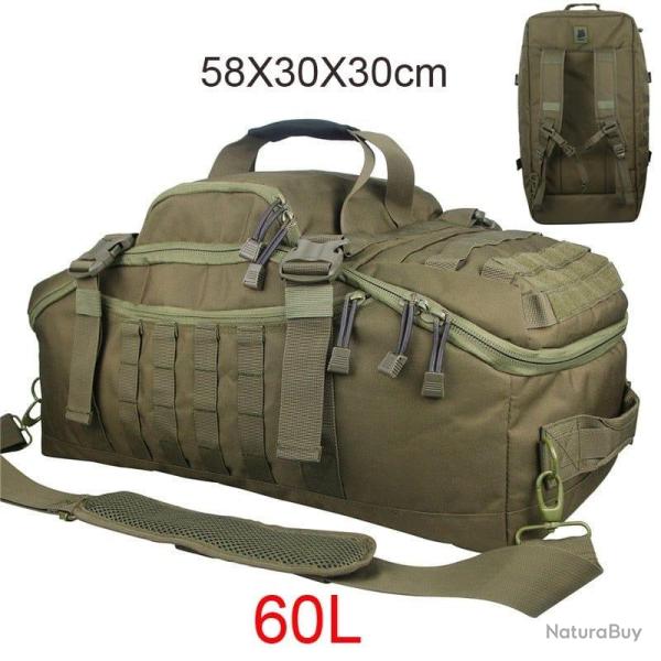 Sac de voyage Military GOS imperm�able - 60L Ranger green