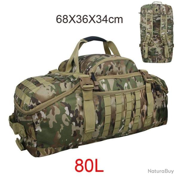 Sac de voyage Military GOS imperm�able - 80L Multicam