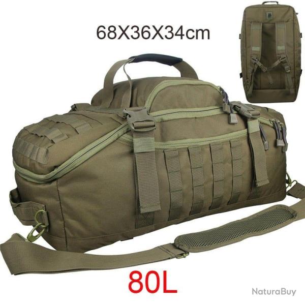 Sac de voyage Military GOS imperm�able - 80L Ranger green