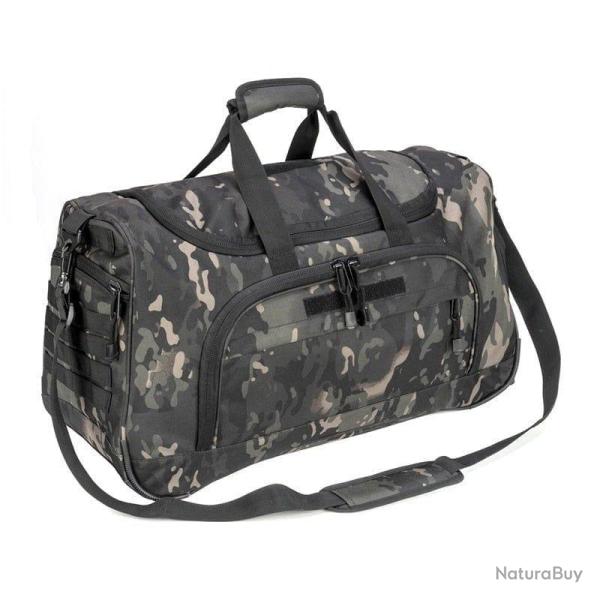 Sac militaire 60L �tanche LQ Army - Multicam noir