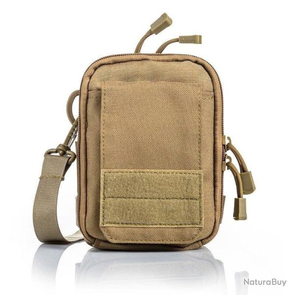 Sac militaire bandouli�re Molle Flicker - Tan