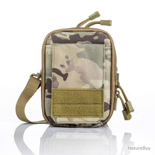 Sac militaire bandouli�re Molle Flicker - Multicam