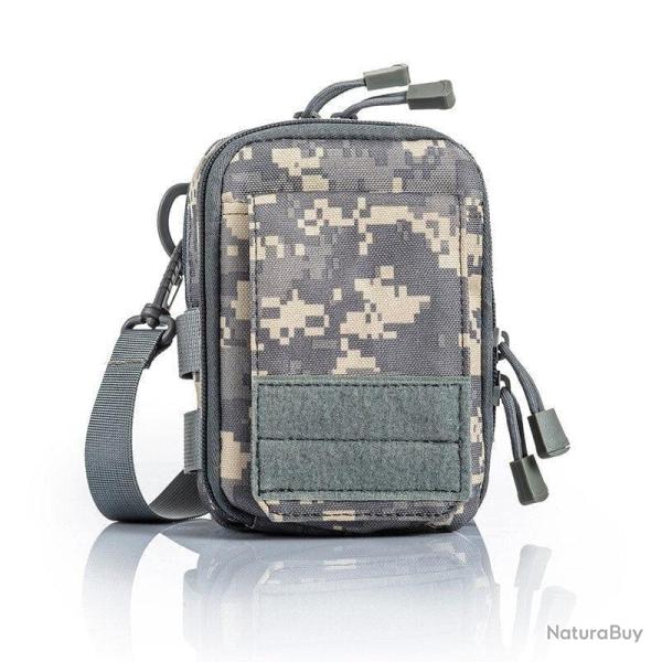 Sac militaire bandouli�re Molle Flicker - Digital ACU