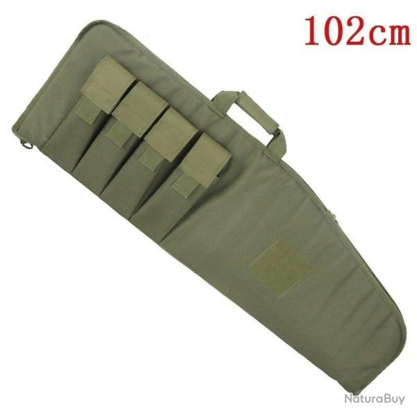 Sac transport fusil 96cm 102cm 106cm - 102cm Vert arm�e