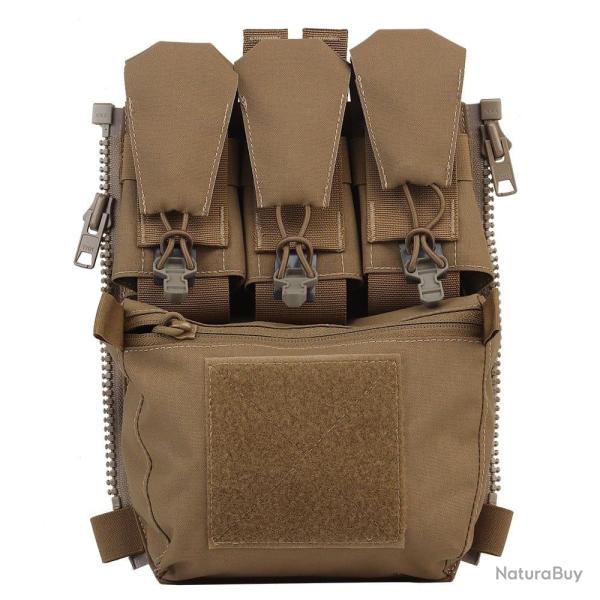 Sacoche fermeture panneau arri�re FCPC V5 - Coyote marron