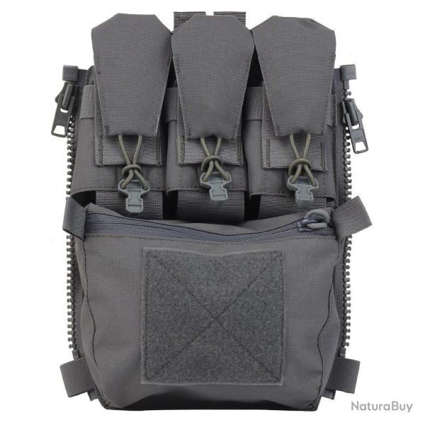 Sacoche fermeture panneau arri�re FCPC V5 - Gris