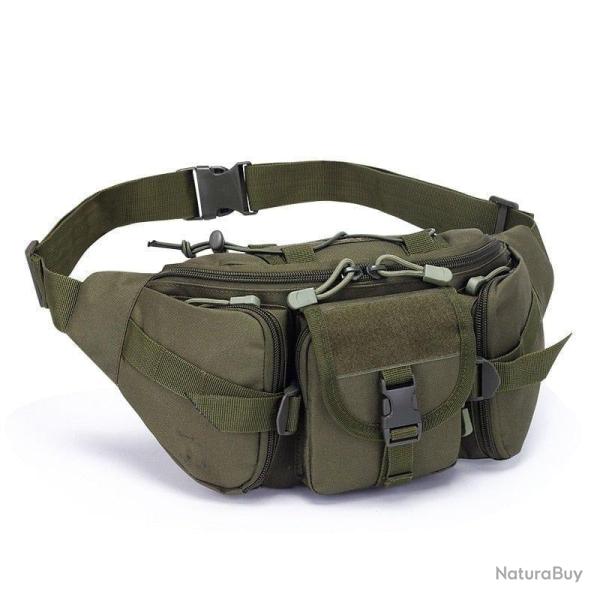 Sacoche taille Wolf Gear �tanche Molle - Olive