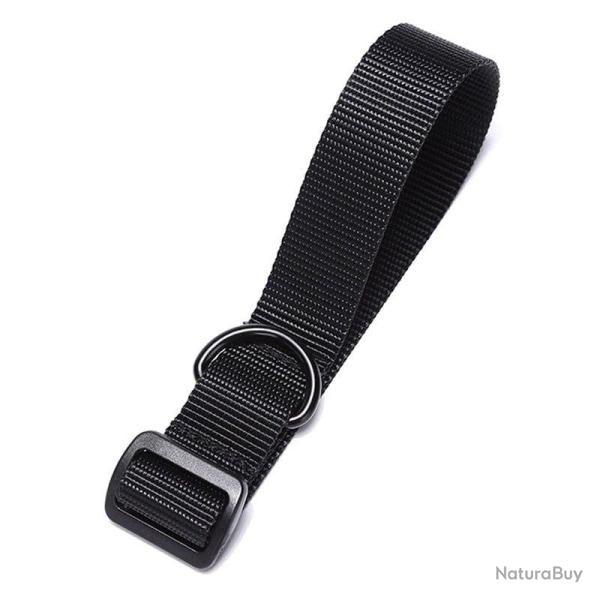 Sangle fusil boutonni�re adaptateur HOS - Noir