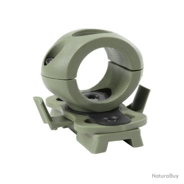 Support lampe casque 20mm - Vert arm�e