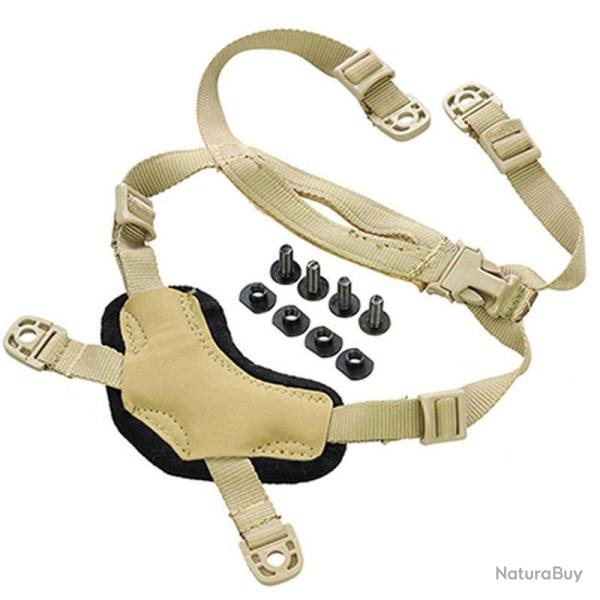 Suspension casque r�glable SN Airsoft - Tan