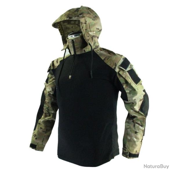 Sweat � capuche DulAirsoft DA01 Multicam