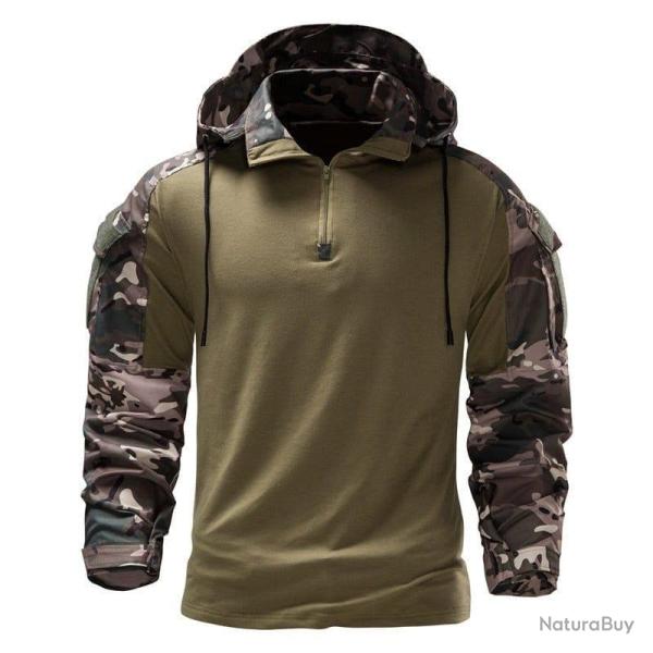 Sweat � capuche MBS Tactical Ranger green