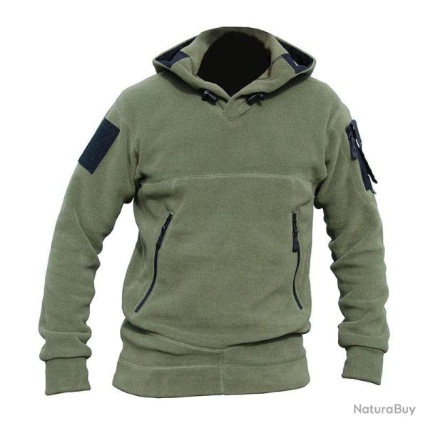 Sweat � capuche PVD TGS Tactical Army green