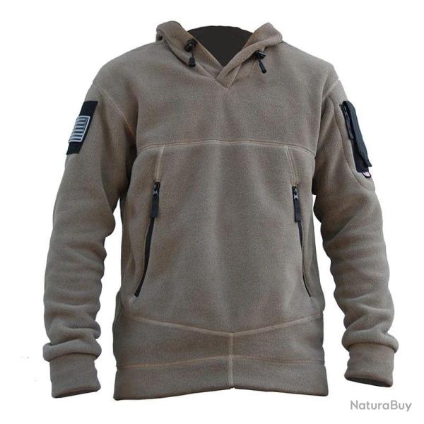 Sweat � capuche PVD TGS Tactical Brown
