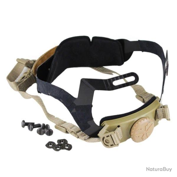 Syst�me d'attache sangle casque Airsoft - Tan