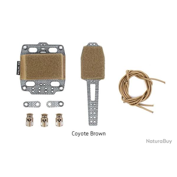 Syst�me r�tention batterie PVS31 PW Tactical - Coyote Brown