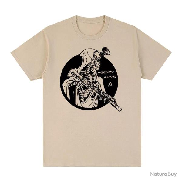 T shirt Agency Arms Skeleton Khaki