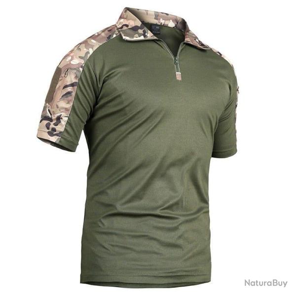 T shirt combat respirant Fire Gear Multicam