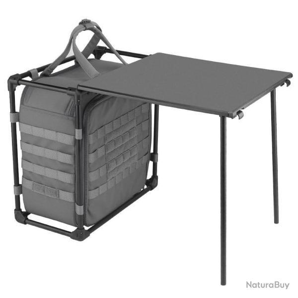 Table pliable d'ext�rieur avec sac Molle - Gris