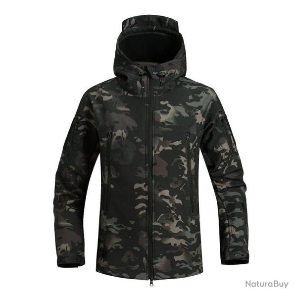 Veste imperm�able YMG Multicam noir - L