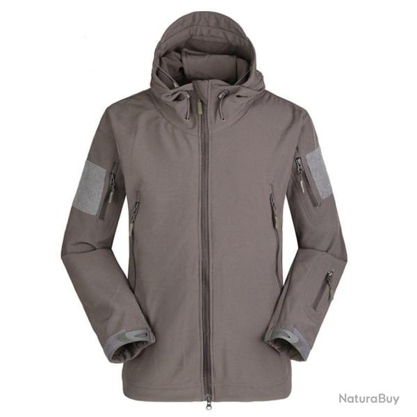 Veste polaire AWS Tactical imperm�able Gris