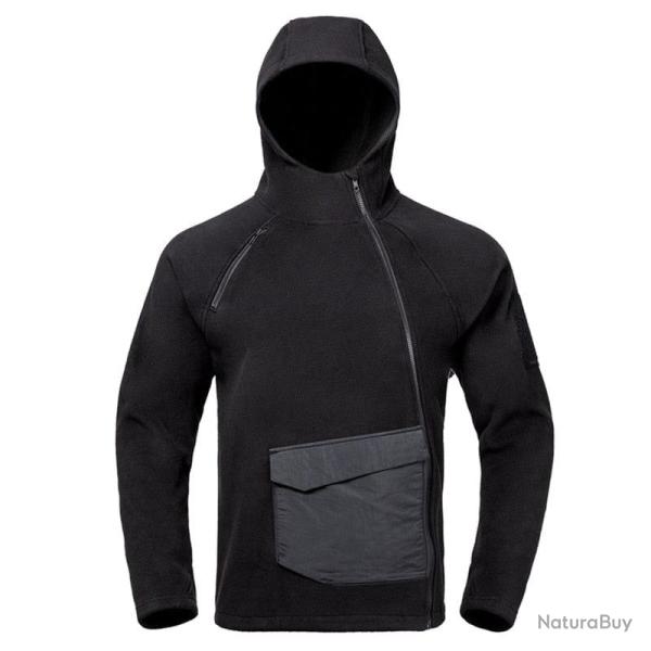 Veste polaire tactique �pais FR Soldier Noir